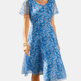 Ana | Vestit midi floral solt i lleuger