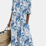 Emma | Vestit midi floral solt i lleuger