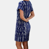 Marina | Vestit estampat amb botons