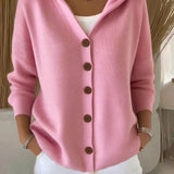 Felicia | Cardigan modern amb caputxa