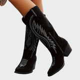 Botes occidentals brodats i elegants