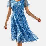 Ana | Vestit midi floral solt i lleuger