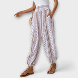 Scarlett - Pantalons amb patró ètnic