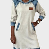 Irena - Vestit de denim amb caputxa