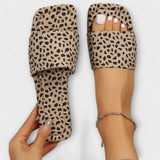 Elisabete-Botes amb estampat de lleopard