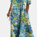 Elena | Vestit midi floral solt i lleuger