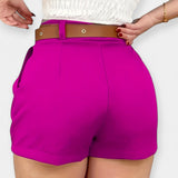 Pantalons Plisats de Cintura Alta