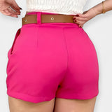 Pantalons Plisats de Cintura Alta