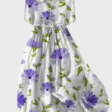Vestit Maxi Color Lavanda