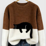 Luna™ | Sudadera con gráfico de gato
