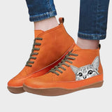 Gats - Sabates de cuir per a amants dels gats