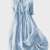 Vestit elegant amb coll