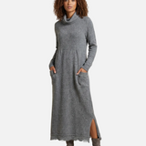 Vestit Maxi de Tardor – Sudadera Elegant de Tall Lliure per a Reunions Acollidores de Tardor