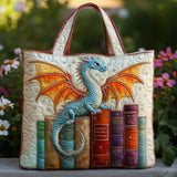Bolsa Acolchada - Dragón Esmeralda Guardián de los Libros