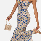 Vestit Maxi de Tirants Espagueti Floral per Nits d'Estiu