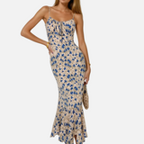 Vestit Maxi de Tirants Espagueti Floral per Nits d'Estiu