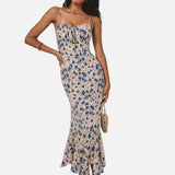 Vestit Maxi de Tirants Espagueti Floral per Nits d'Estiu