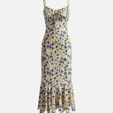 Vestit Maxi de Tirants Espagueti Floral per Nits d'Estiu