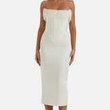 Vestit Maxi de Convidada de Boda Sense Tirants