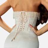 Vestit Maxi de Convidada de Boda Sense Tirants