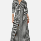 Vestit Maxi de Blusa Casual per a la Feina