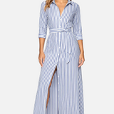 Vestit Maxi de Blusa Casual per a la Feina