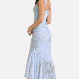 Vestit Maxi de Núvia amb Corsé de Renda