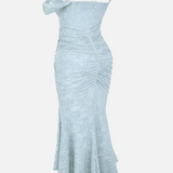 Vestit Maxi de Núvia amb Corsé de Renda