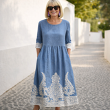 Noelia | Vestit Maxi - Estampat Floral