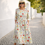 Noelia | Vestit Maxi - Estampat Floral