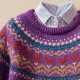 Helena™ | Suéter vintage clàssic