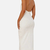 Vestit Maxi d'Convidada de Casament Elegant i Formal