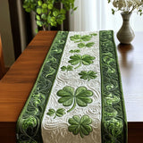 Quilted Table Runner - Emerald Forest