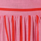 Vestit Maxi de Platja d'Estiu amb Tirants a Ratlles