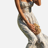 Vestit Midi de Cóctel Floral d'Estiu