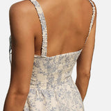 Vestit Midi de Cóctel Floral d'Estiu