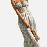 Vestit Midi de Cóctel Floral d'Estiu