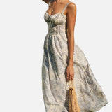 Vestit Midi de Cóctel Floral d'Estiu