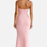 Vestit Maxi de Nit d'Estiu Brodat de Flors