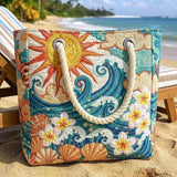 Handmade Beach Bag | Warm Halo