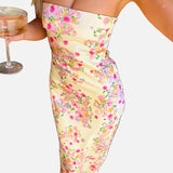 Vestit Maxi Groc d'Estiu