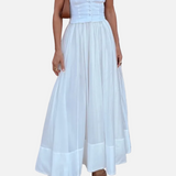 Elegant Vestit de Festa Blanc d'Estiu