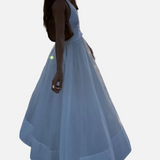 Elegant Vestit de Festa Blanc d'Estiu