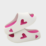 Chancles en Forma de Corazón