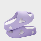 Chancles en Forma de Corazón