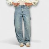 Fable - Pantalons texans Balloon Carpenter brillants