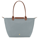 Bolso Tote Grande Plegable, Acero