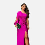 Elegant vestit maxi d'invitada de boda formal