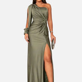 Elegant vestit maxi d'invitada de boda formal