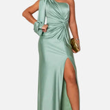 Elegant vestit maxi d'invitada de boda formal
